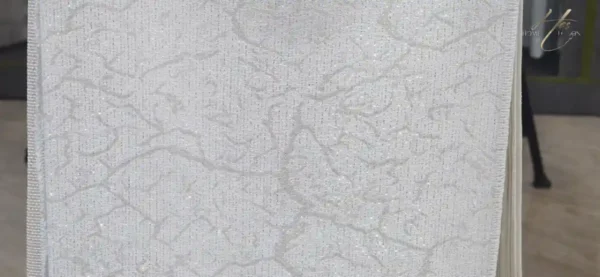 پرده ساتن سیم دوزی کد 112-1016
