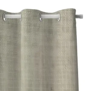 پرده حریر نازلی کرم کد 7031