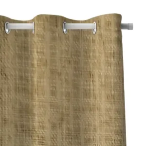 پرده حریر نازلی کرم کد 7035