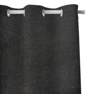 پرده هازان مشکی کد 9053