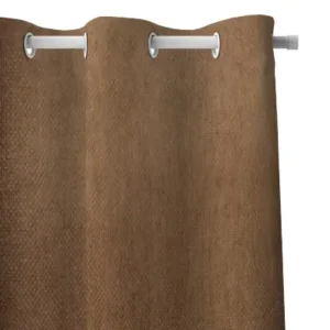 پرده هازان قهوه ای کد 9040