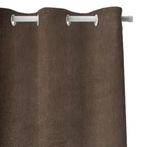 پرده هازان قهوه ای کد 9042