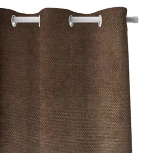 پرده هازان قهوه ای کد 9041