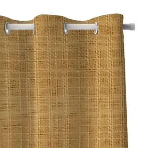 پرده حریر نازلی نارنجی کد 7005