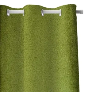 پرده مخمل کالیفرنیا سبز کد 040