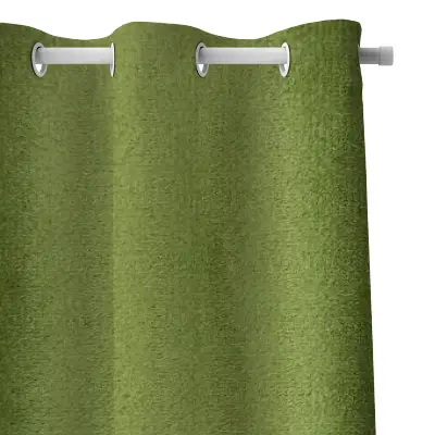 پرده مخمل کالیفرنیا سبز کد 041