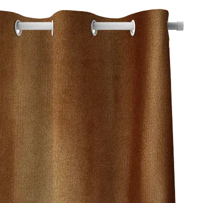 پرده مخمل کالیفرنیا شتری کد 097