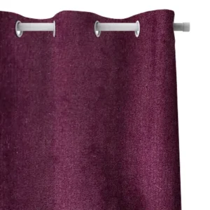 پرده مخمل کالیفرنیا زرشکی کد 077