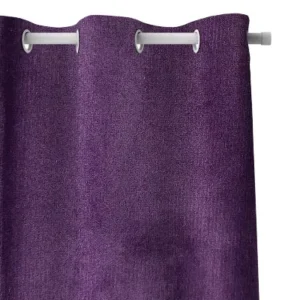 پرده مخمل کالیفرنیا بنفش کد 091