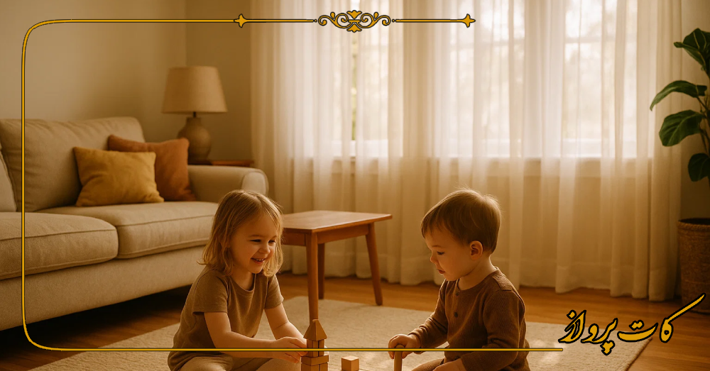 پرده حریر برای خانه متراژ پایین