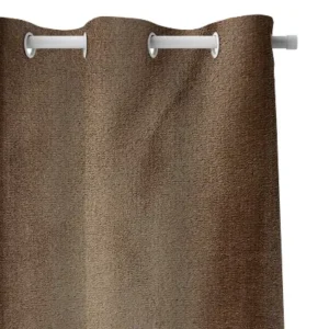 پرده مخمل کالیفرنیا قهوه ای کد 0100