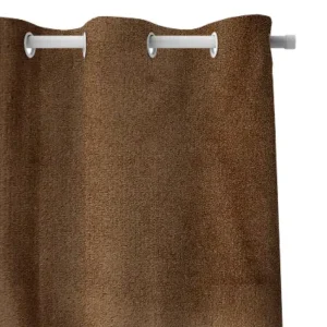 پرده مخمل کالیفرنیا قهوه ای کد 035