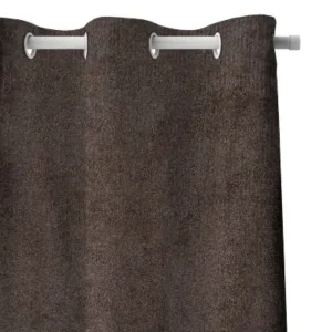 پرده مخمل کالیفرنیا قهوه ای کد 036