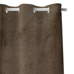 پرده مخمل کالیفرنیا قهوه ای کد 08