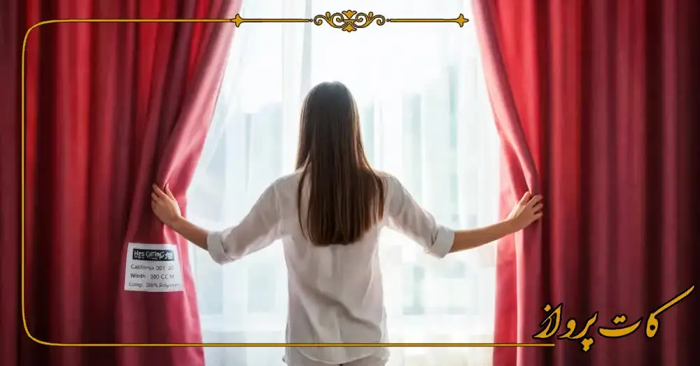 قیمت پرده مخمل کالیفرنیا