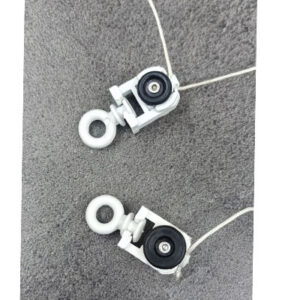 گیره مینیمال پرده سروراخ دار