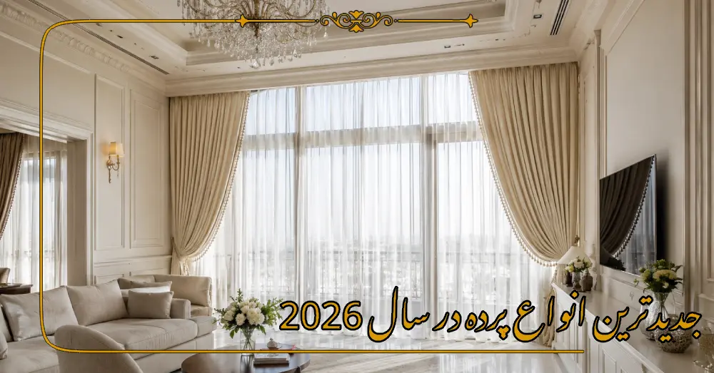 جدیدترین انواع پرده در سال 2026