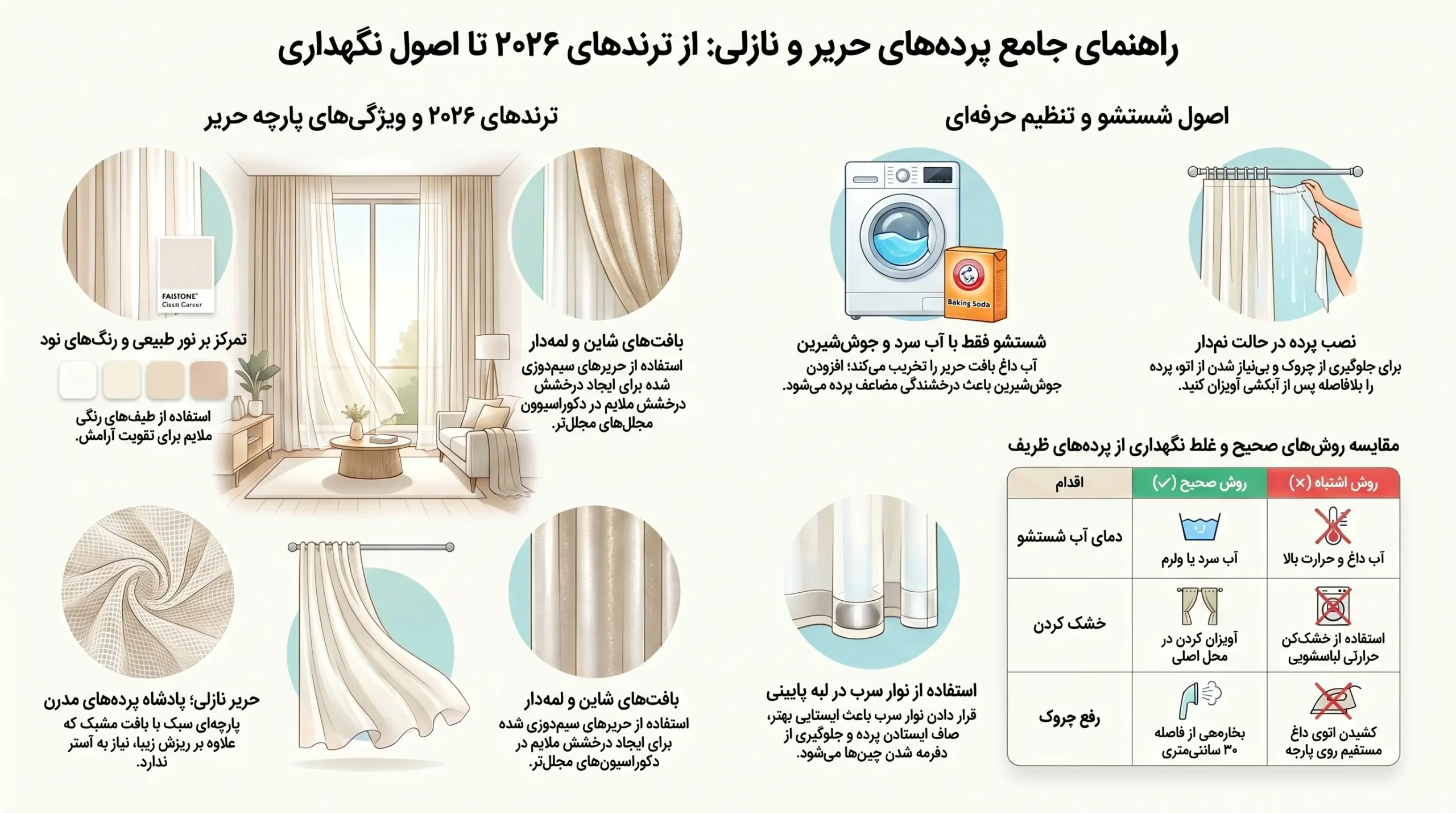 فروش به قیمت عمده پرده حریر نازلی
