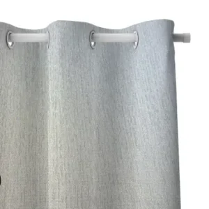 پارچه پرده کتان محو سیم دوزی کد 89014-1